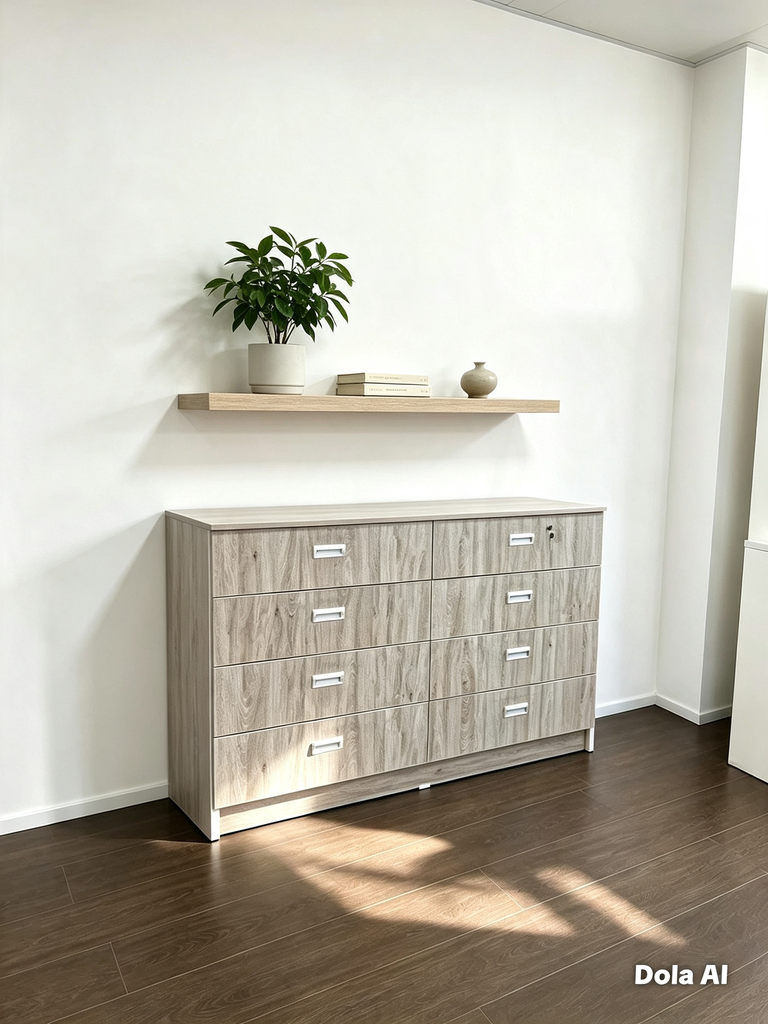 Cómoda de 1.48 cm - 8 cajas