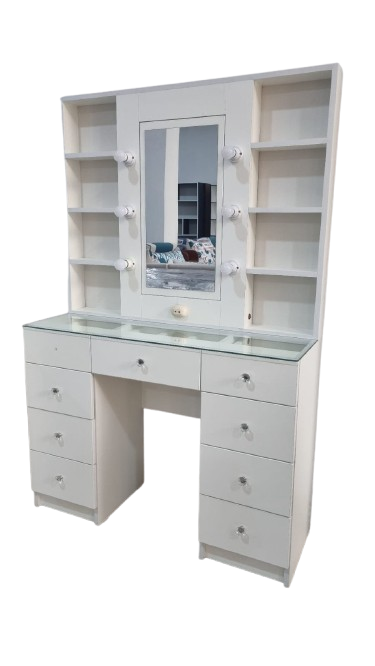 Tocador de 1.10 cm - vidrio